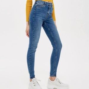 Topshop Jamie High Waisted Skinny Jeans